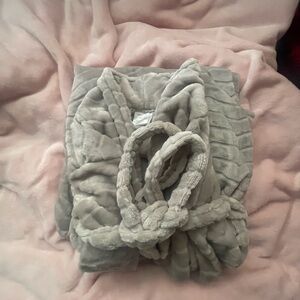 Luxurious Gray Women's Robe